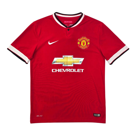 2014/15 Manchester United Home Football Shirt (M) Nike