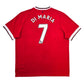 2014/15 Manchester United Home Football Shirt (XL) Nike #7 Di Maria