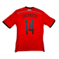 2014/15 Mexico Away Football Shirt (M) Adidas #14 Chicharito