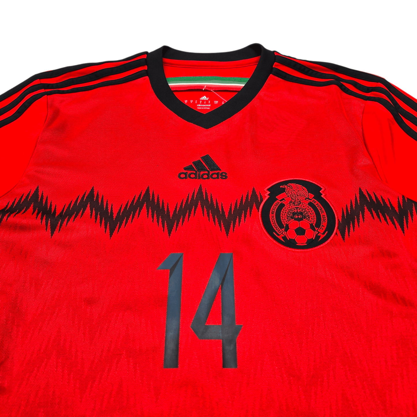 2014/15 Mexico Away Football Shirt (S) Adidas #14 Chicharito