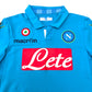 2014/15 Napoli Home Football Shirt (M) Macron #17 Hamsik
