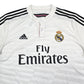 2014/15 Real Madrid Home Football Shirt (L) Adidas #7 Ronaldo