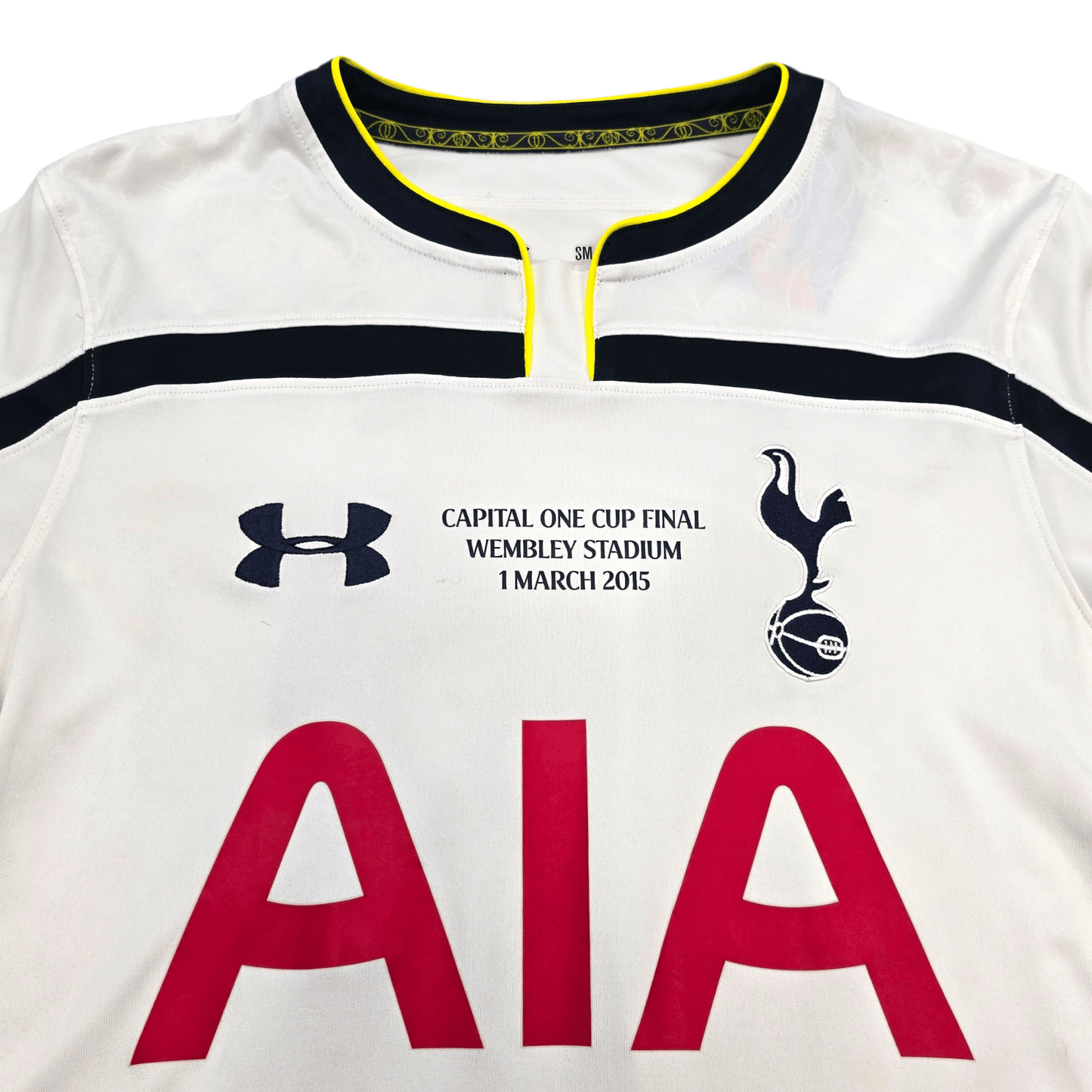 2014/15 Tottenham Hotspur Home Football Shirt (S) Under Armour #18 Kane