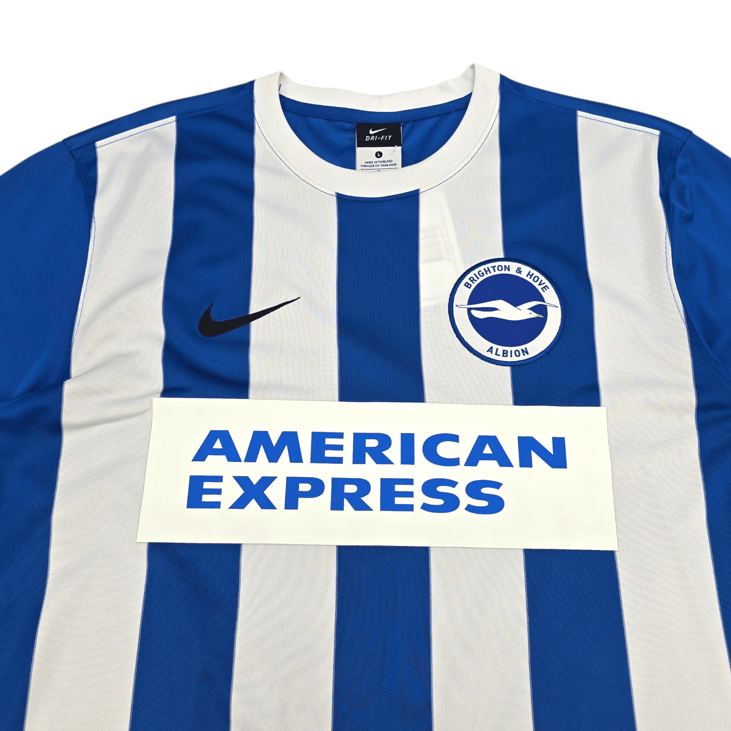 2014/16 Brighton Home Football Shirt (L) Nike #5 Dunk
