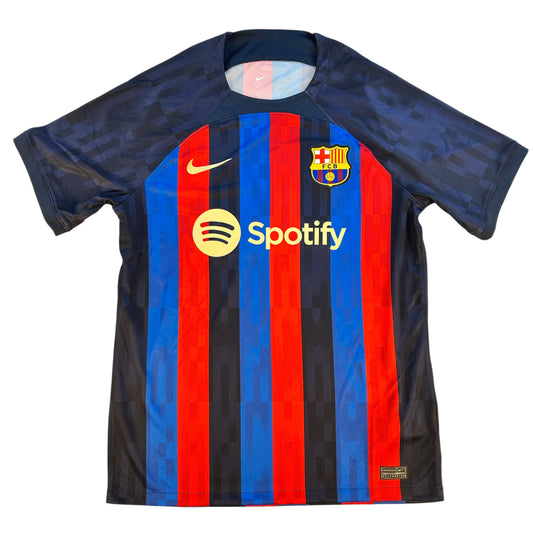 Barcelona 2022/2023 Home Shirt Shopify front sponsor