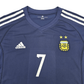2015/16 Argentina Away Football Shirt (M) Adidas #7