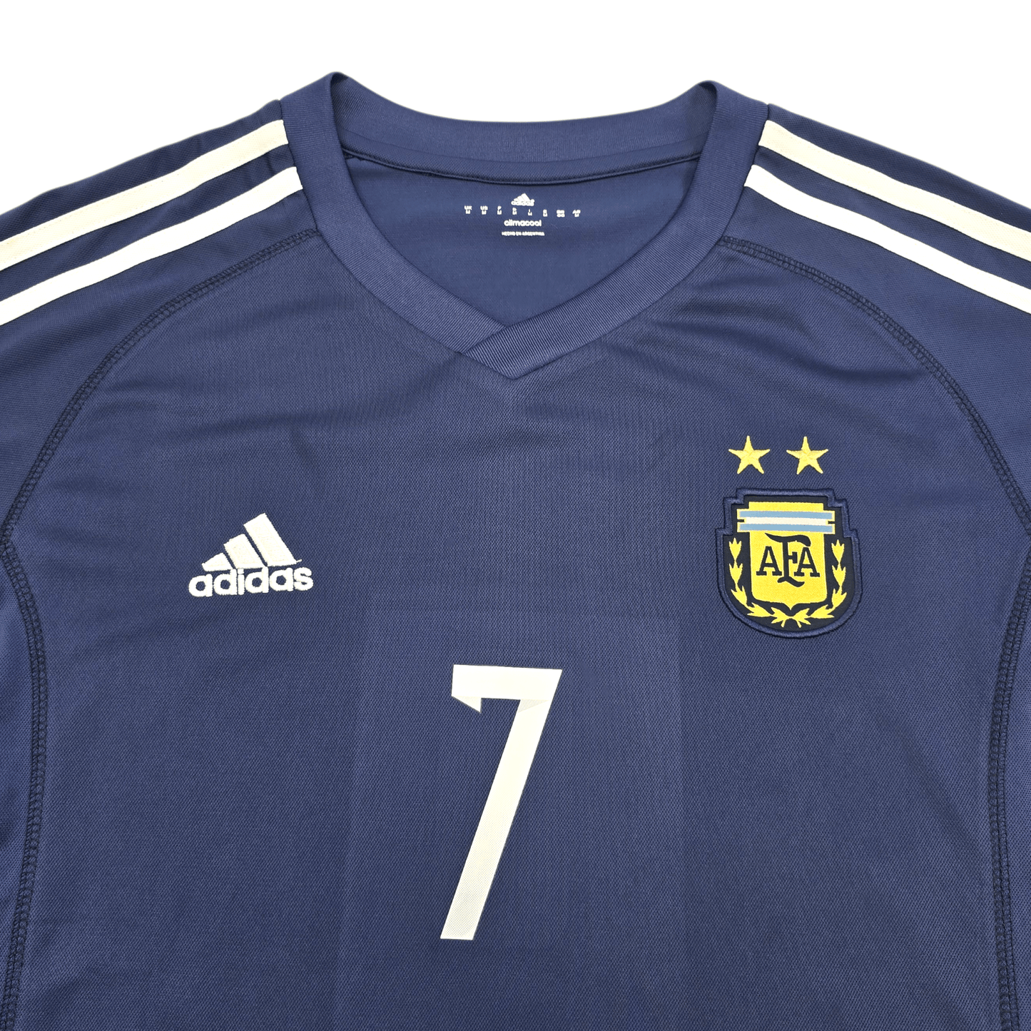 2015/16 Argentina Away Football Shirt (M) Adidas #7