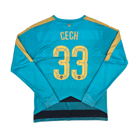 2015/16 Arsenal Goal Keeper Football Shirt (XL) Puma #33 Cech