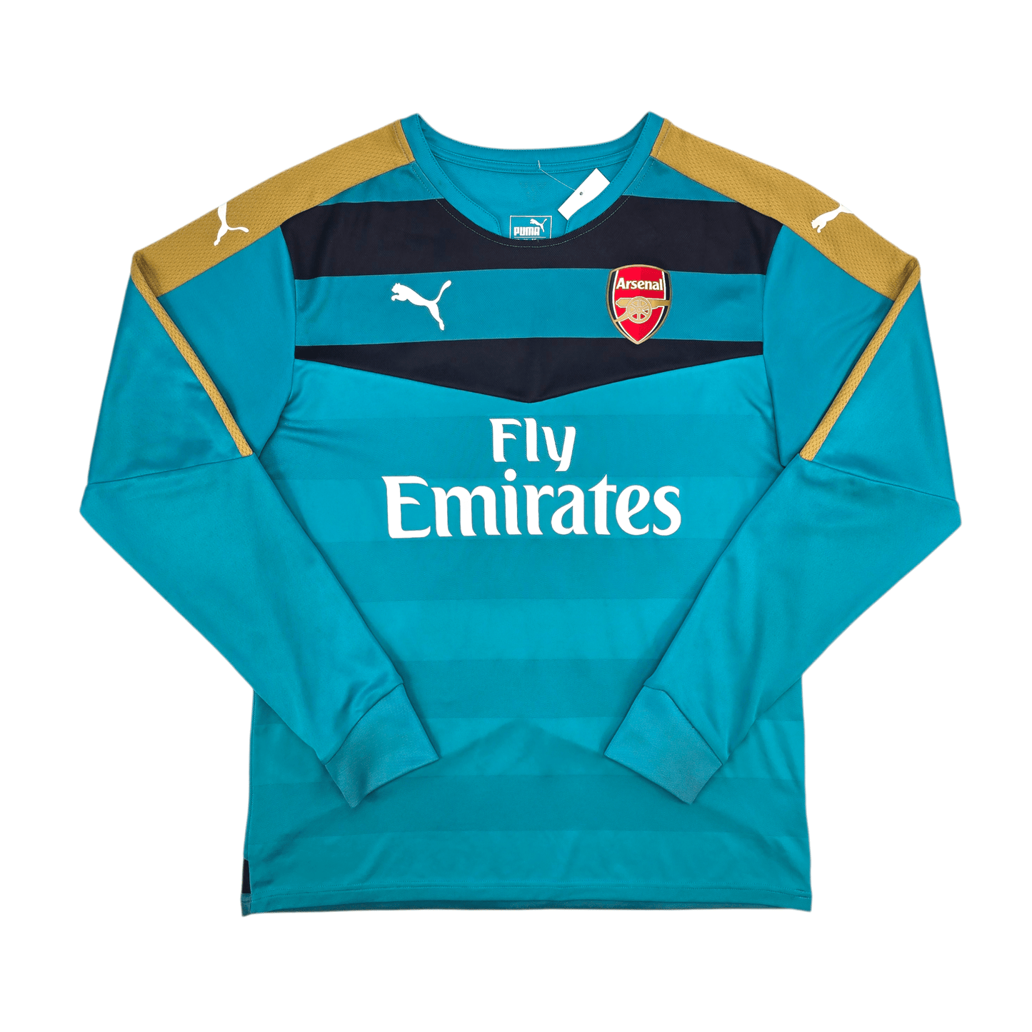 2015/16 Arsenal Goal Keeper Football Shirt (XL) Puma #33 Cech