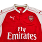 2015/16 Arsenal Home Football Shirt (M) Puma #12 Giroud