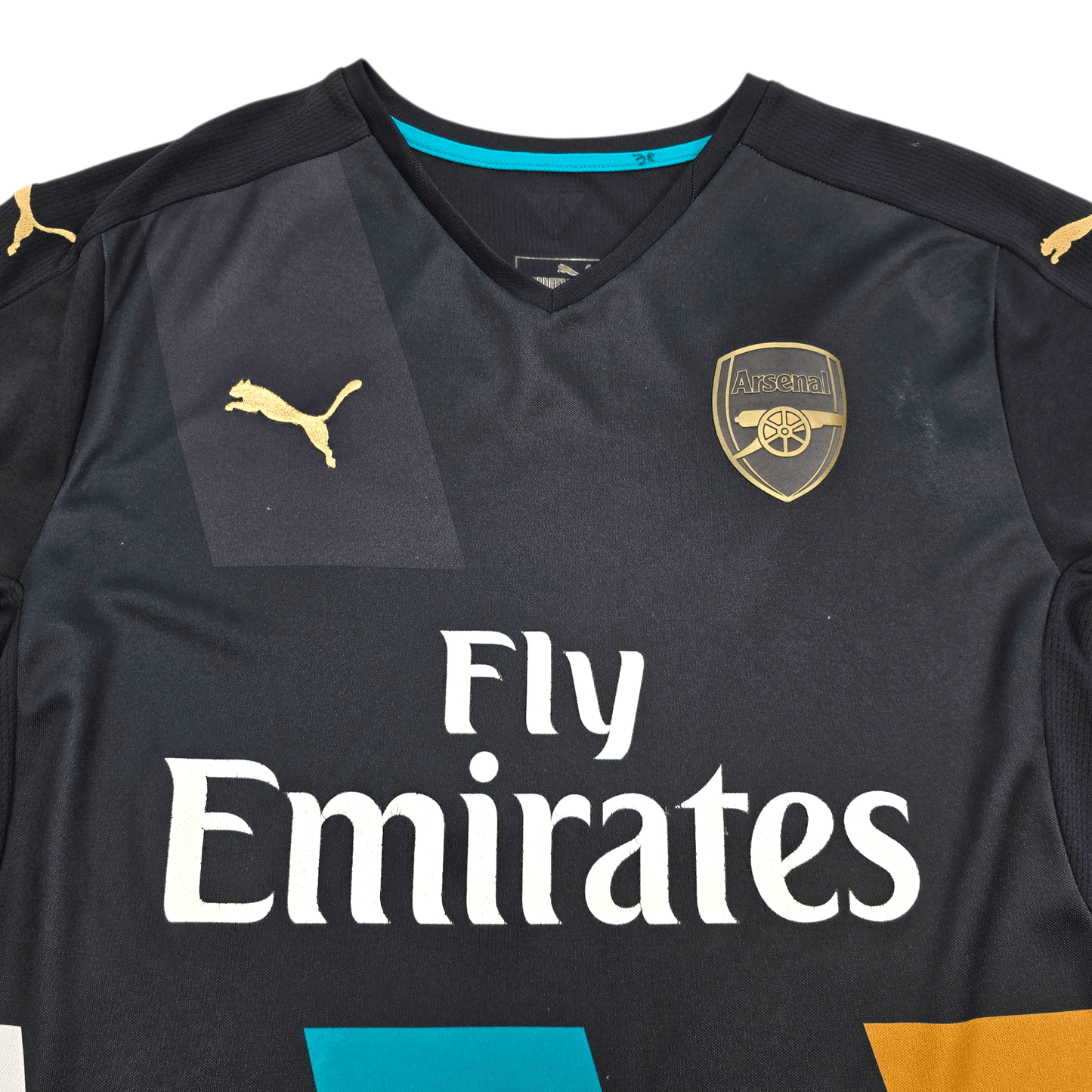 2015/16 Arsenal Third Football Shirt (M) Puma #17 Alexis