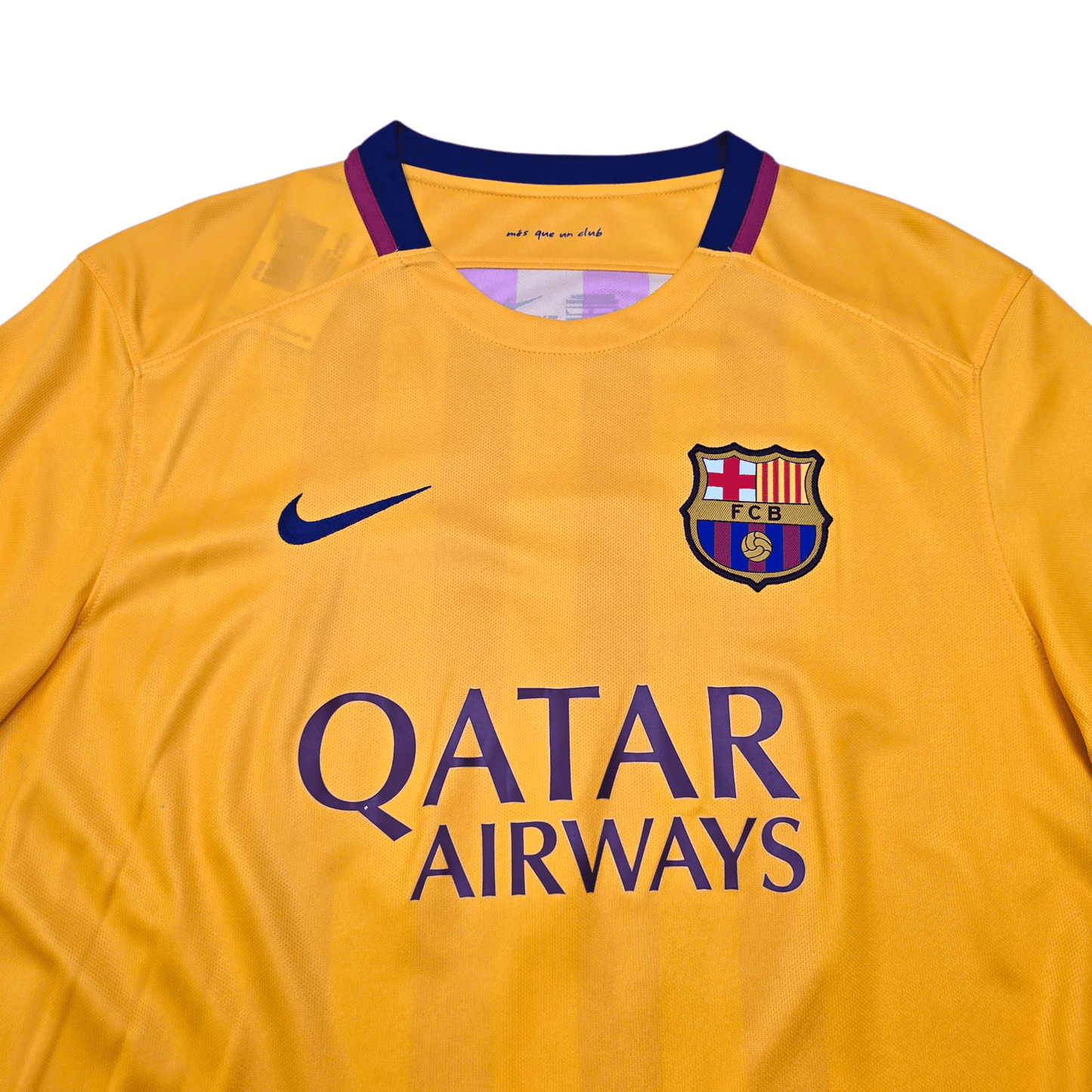 2015/16 Barcelona Away Football Shirt (L) Nike #14 Mascherano