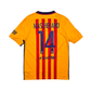 2015/16 Barcelona Away Football Shirt (L) Nike #14 Mascherano