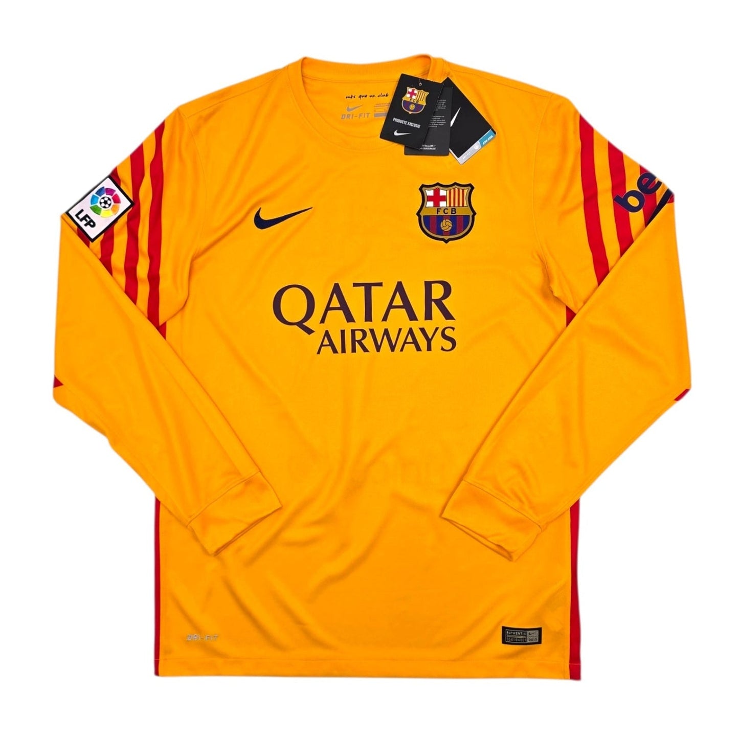 2015/16 Barcelona Goal Keeper Football Shirt (M) Nike #1 Ter Stegen (BNWTs)