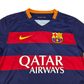 2015/16 Barcelona Home Football Shirt (S) Nike #11 Neymar Jr