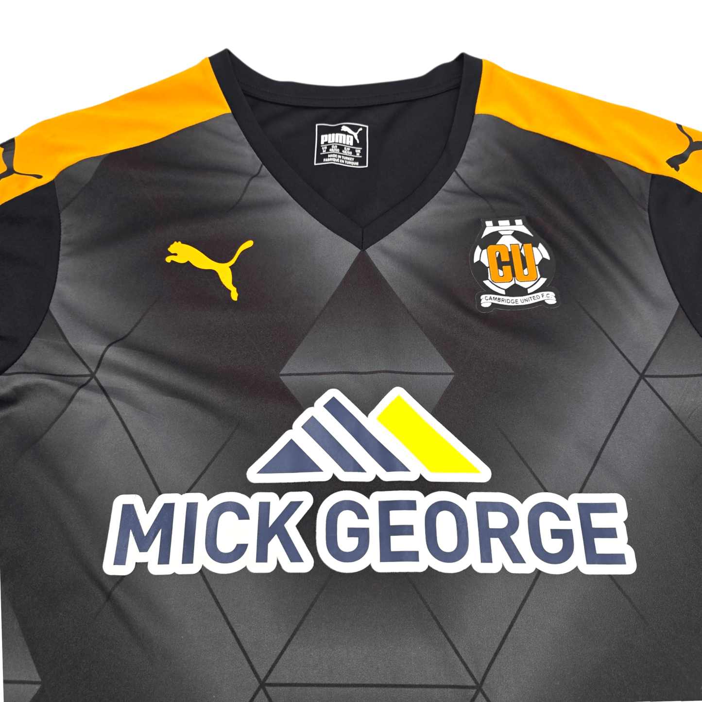 2015/16 Cambridge United Away Football Shirt (M) Puma #20 Ahearne-Grant (Match Worn)