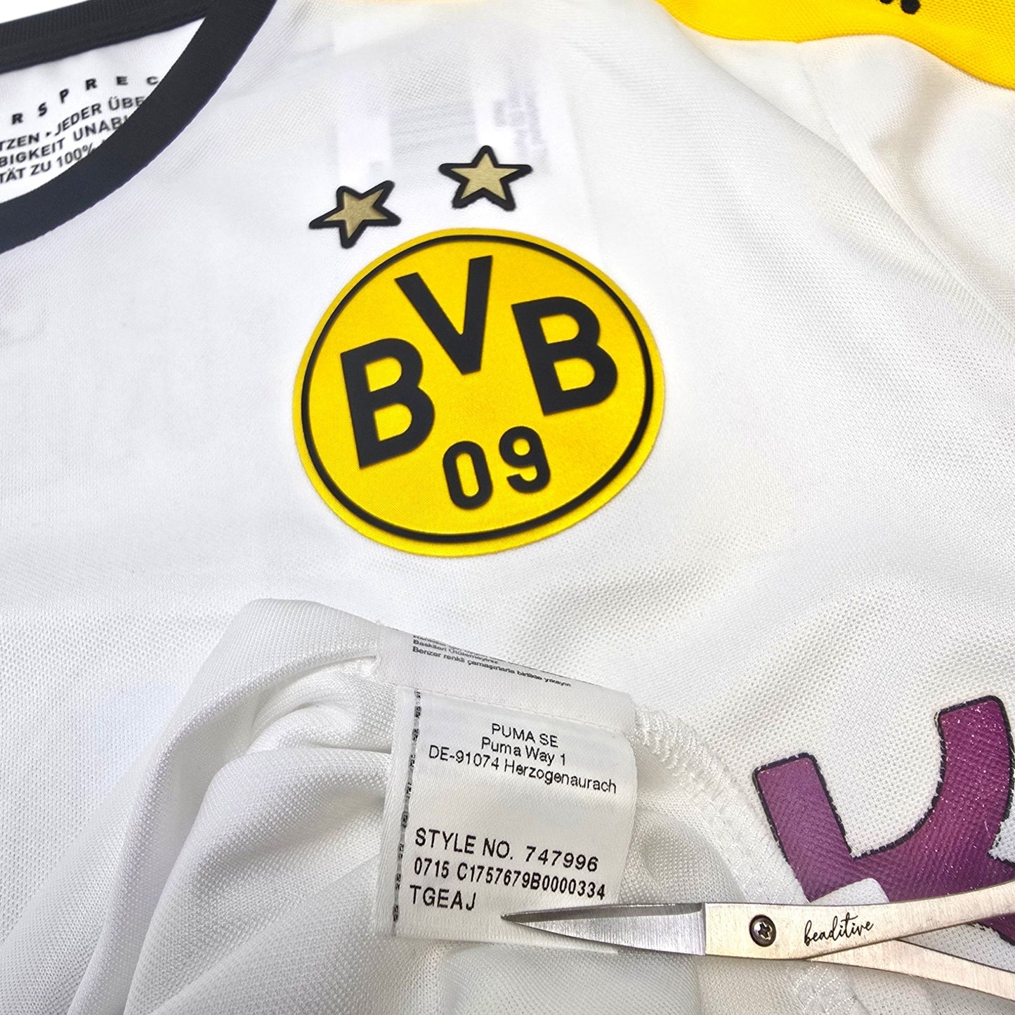 2015/16 Dortmund Third Football Shirt (S) Puma #11 Reus