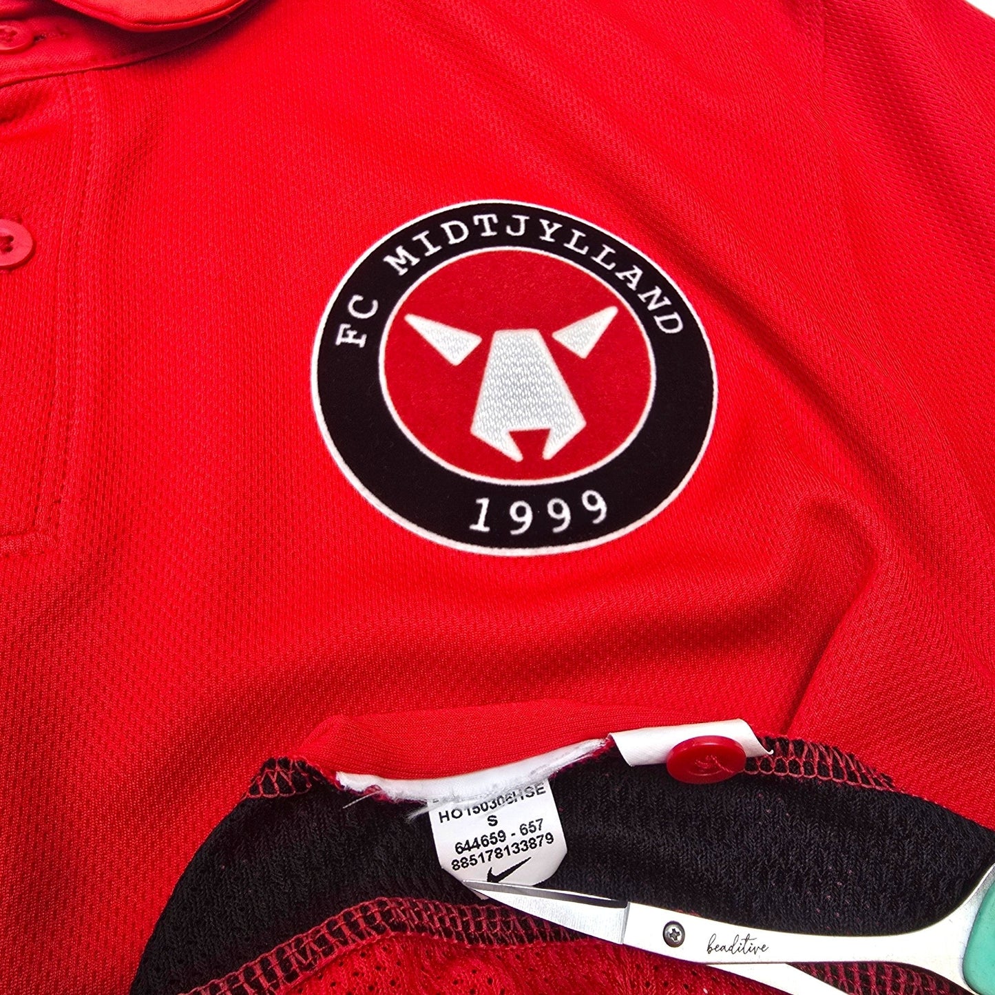 2015/16 FC Midtjylland Third Football Shirt (S) Nike