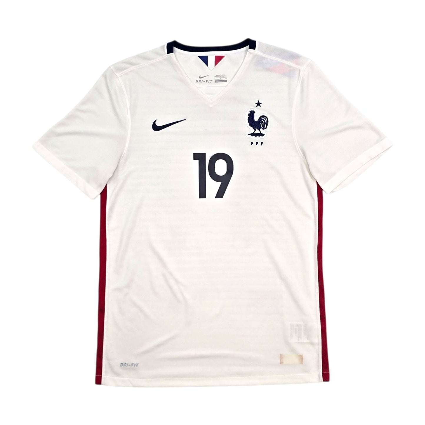 2015/16 France Away Football Shirt (S) Nike #19 Pogba
