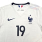 2015/16 France Away Football Shirt (S) Nike #19 Pogba