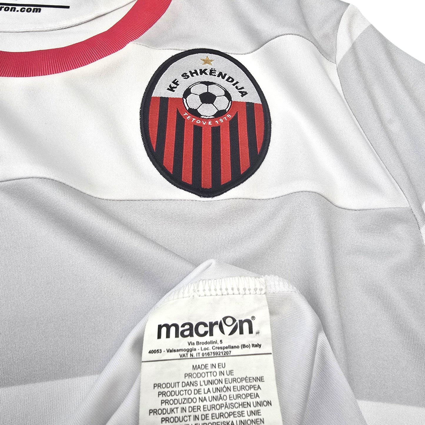 2015/16 KF Shkendija Away Football Shirt (M) Macron