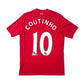 2015/16 Liverpool Home Football Shirt (S) New Balance #10 Coutinho