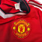 2015/16 Manchester United Home Football Shirt (S) Adidas #35 Lingard