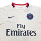 2015/16 PSG Away Football Shirt (M) Nike #10 Ibrahimovic