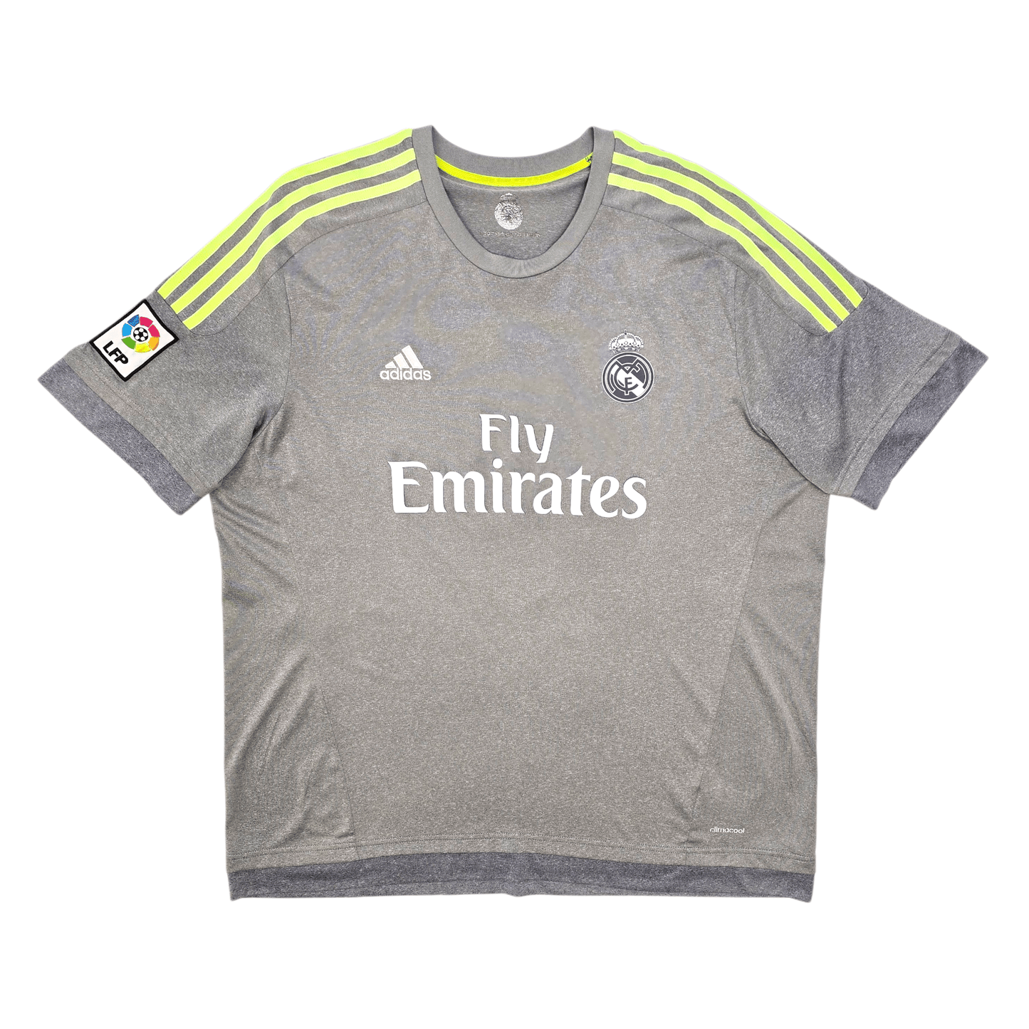 2015/16 Real Madrid Away Football Shirt (2XL) Adidas #7 Ronaldo