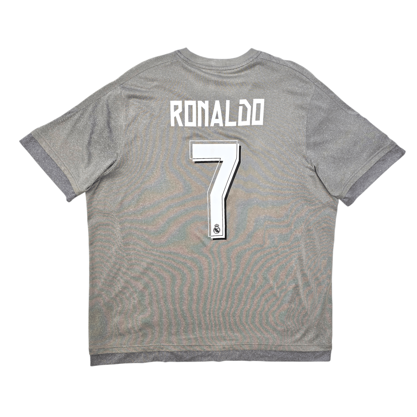 2015/16 Real Madrid Away Football Shirt (2XL) Adidas #7 Ronaldo