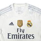 2015/16 Real Madrid Home Football Shirt (S) Adidas #7 Ronaldo