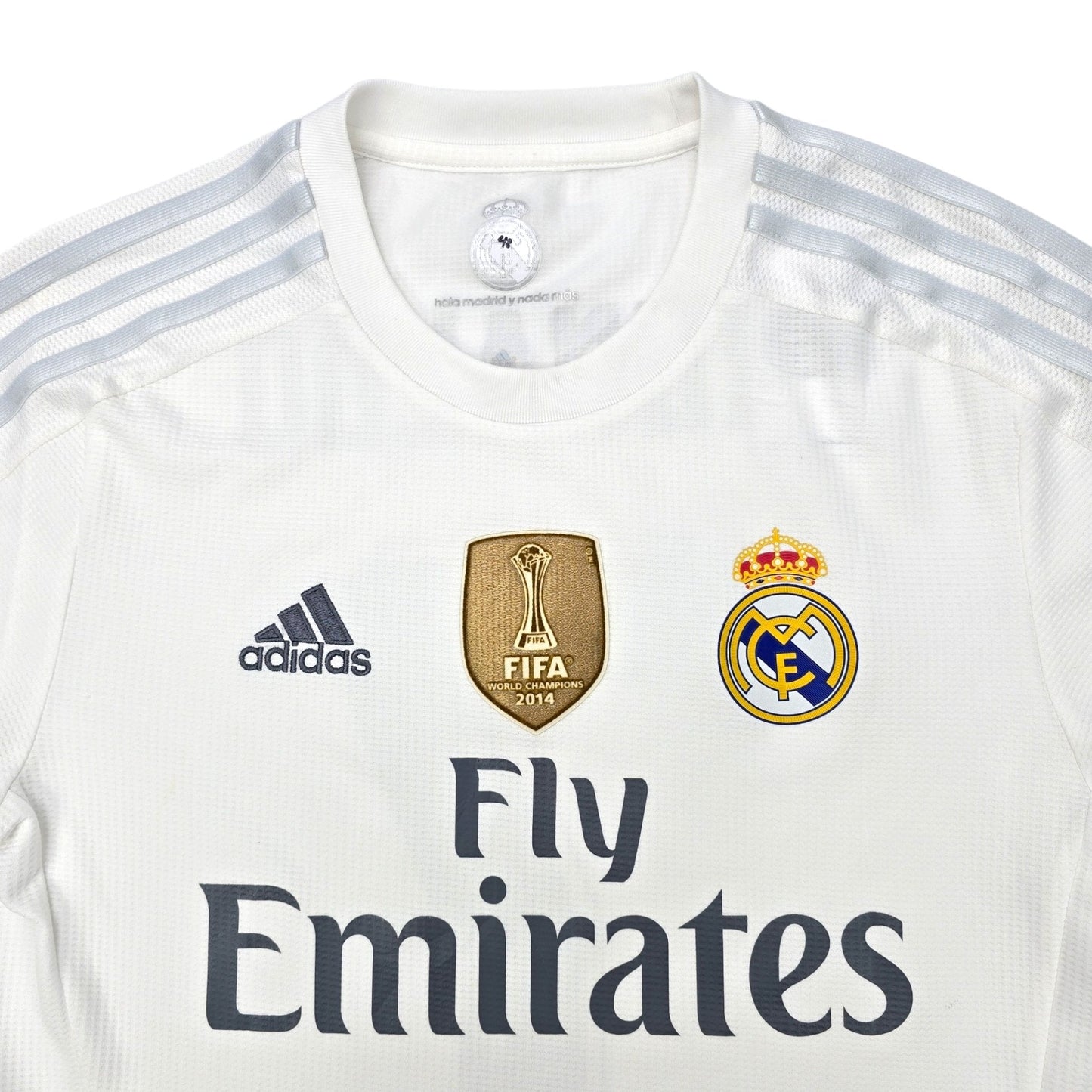 2015/16 Real Madrid Home Football Shirt (S) Adidas #7 Ronaldo