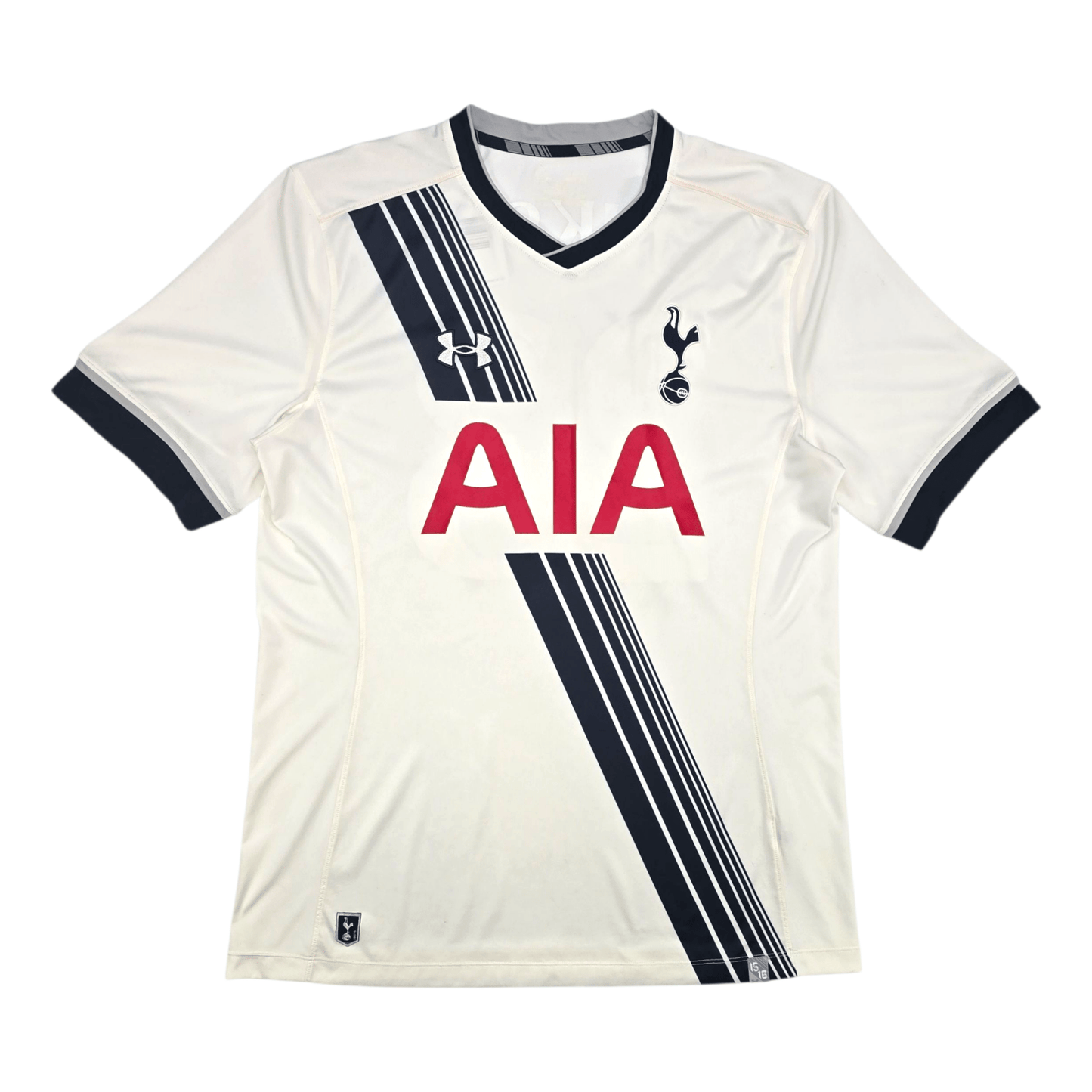 2015/16 Tottenham Hotspur Home Football Shirt (XL) Under Armour #23 Eriksen