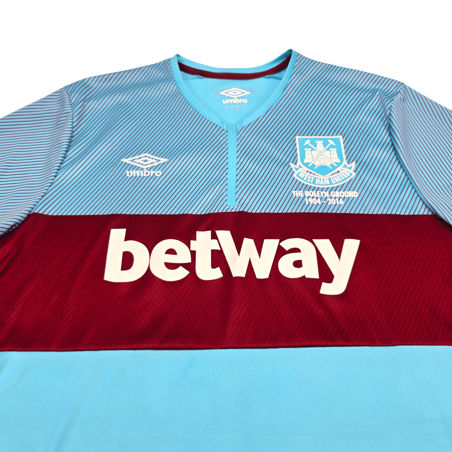 2015/16 West Ham United Away Football Shirt (L) Umbro #4 Nolan