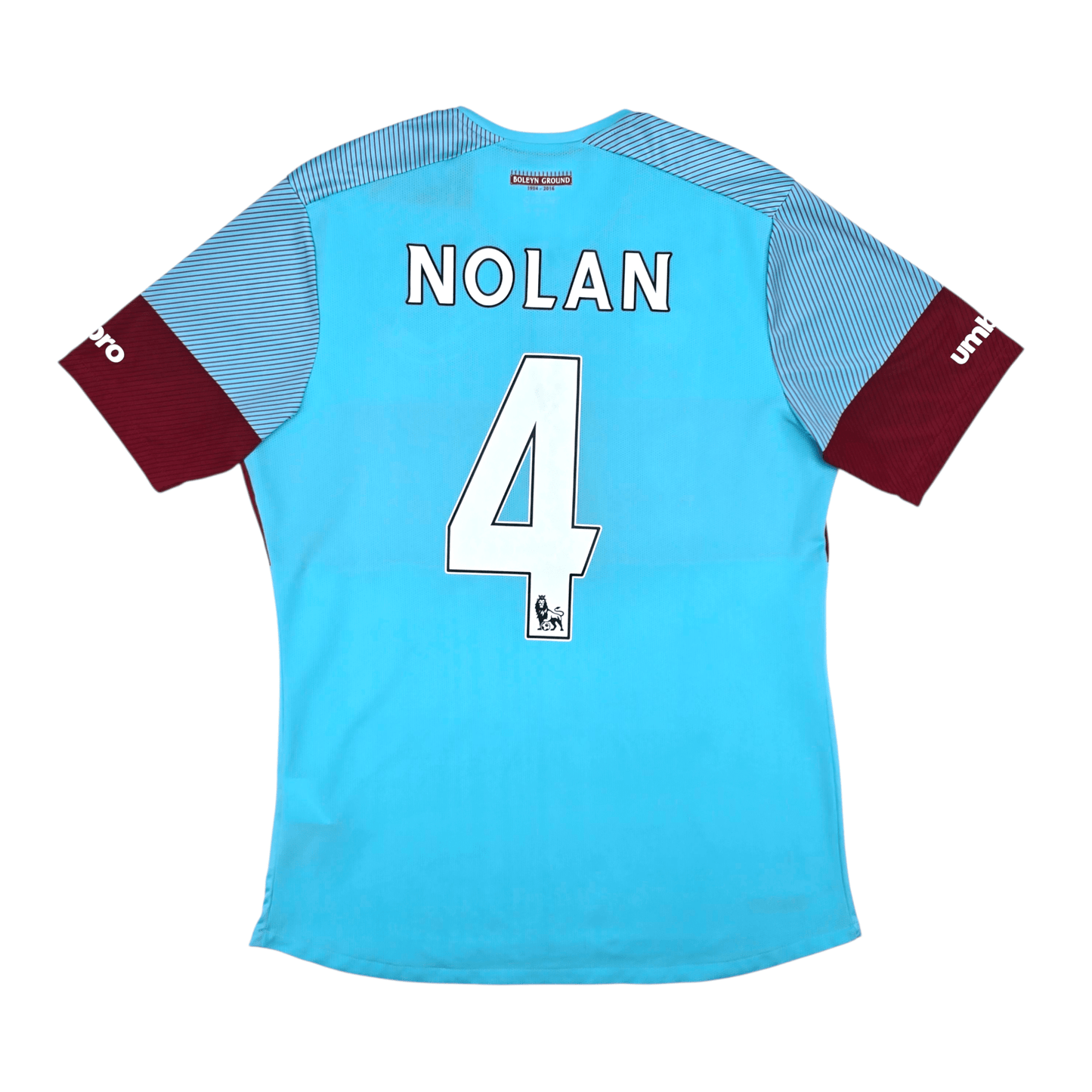 2015/16 West Ham United Away Football Shirt (L) Umbro #4 Nolan