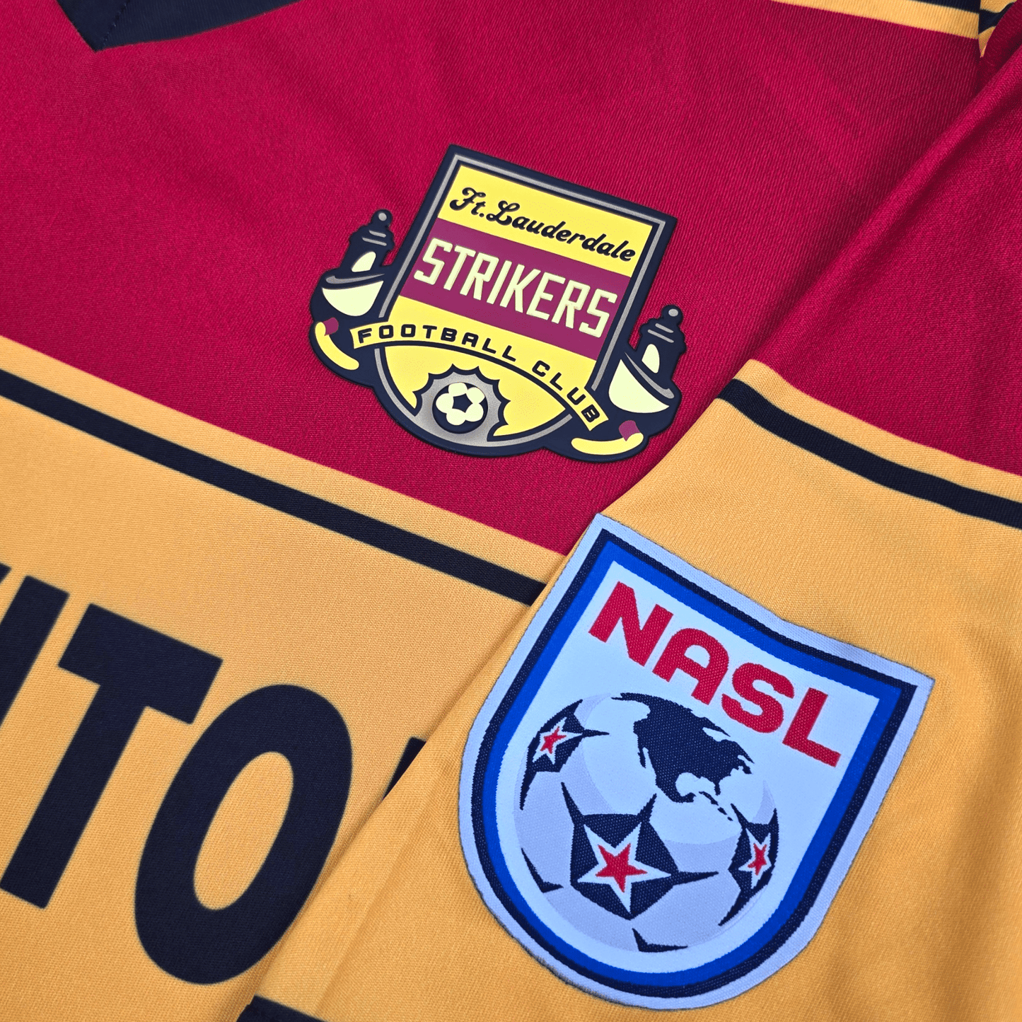 2016 Fort Lauderdale Strikers Home Football Shirt (M) Inaria