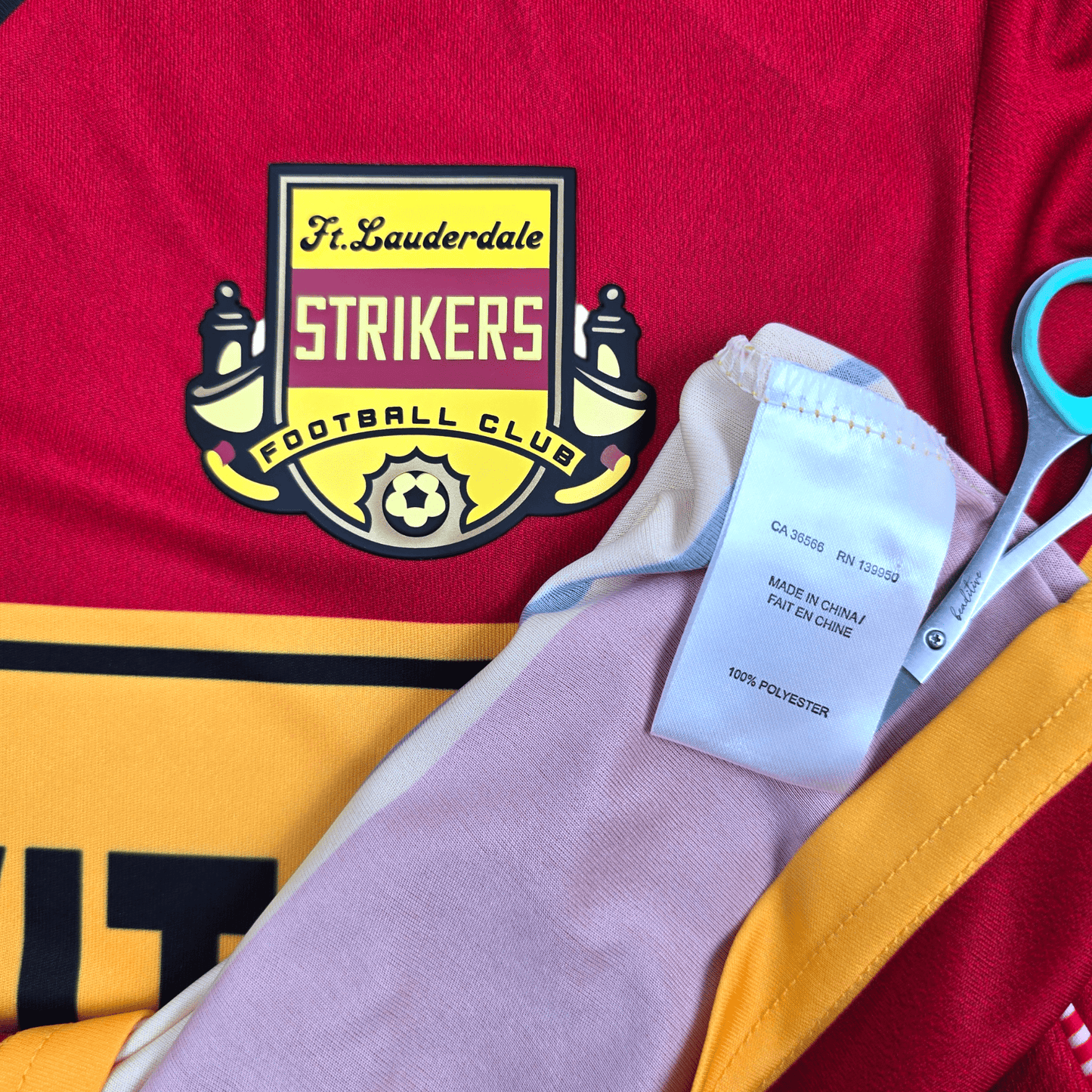 2016 Fort Lauderdale Strikers Home Football Shirt (M) Inaria