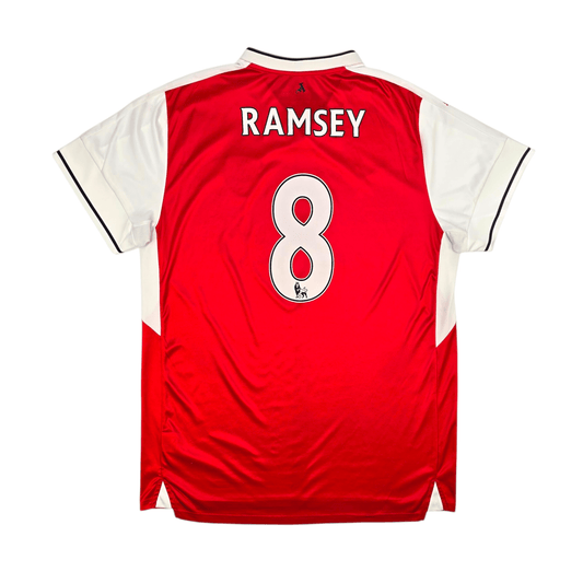 2016/17 Arsenal Home Football Shirt (XL) Puma #8 Ramsey