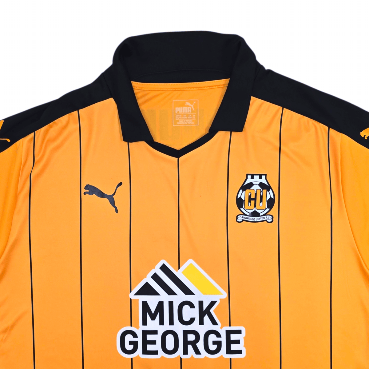 2016/17 Cambridge United Home Football Shirt (2XL) Puma #8 Berry