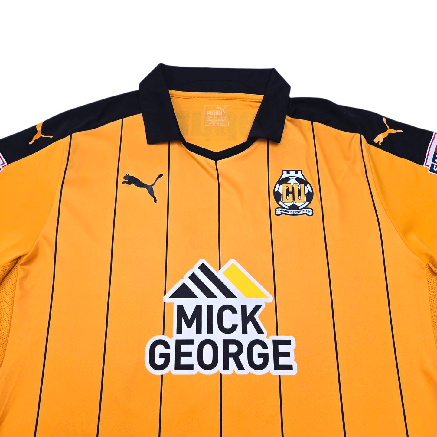2016/17 Cambridge United Home Football Shirt (XL) Puma #10 Williamson