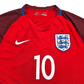 2016/17 England Away Football Shirt (L) Nike #10 Rooney