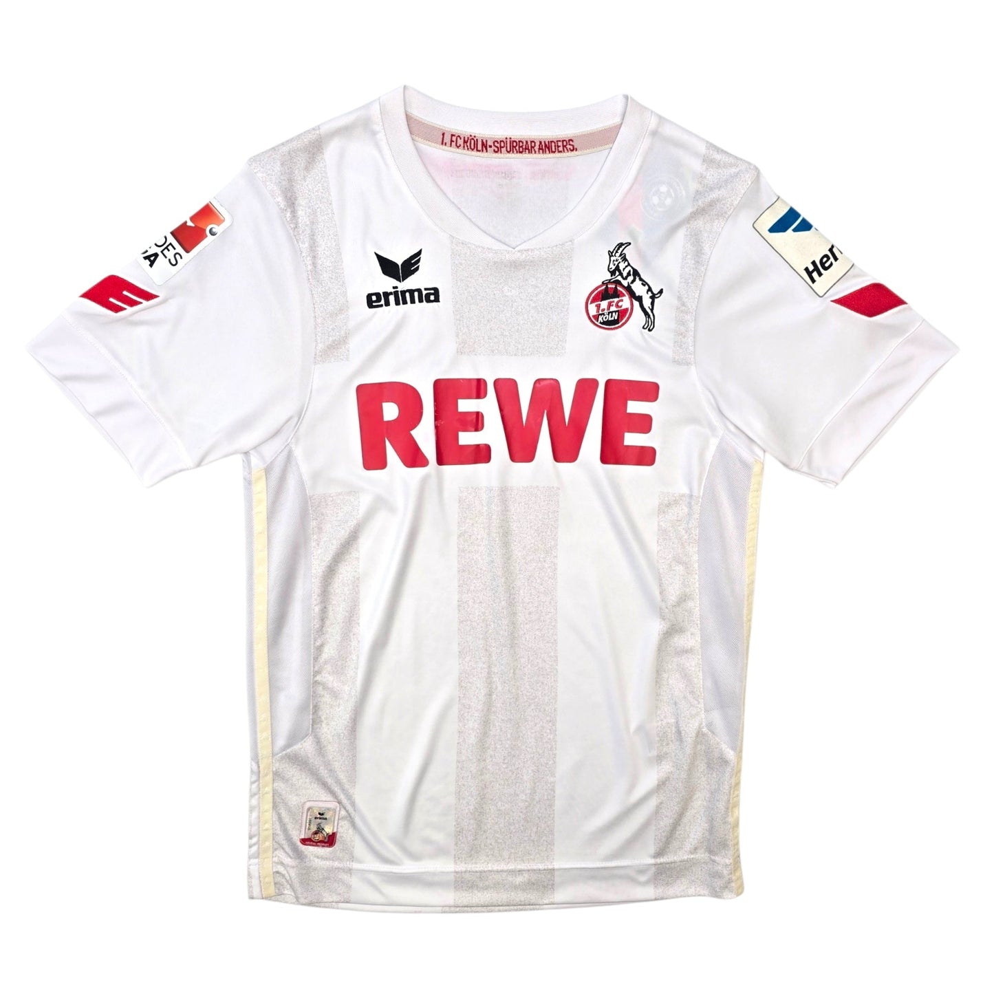 2016/17 FC Köln Home Football Shirt (S) Erima