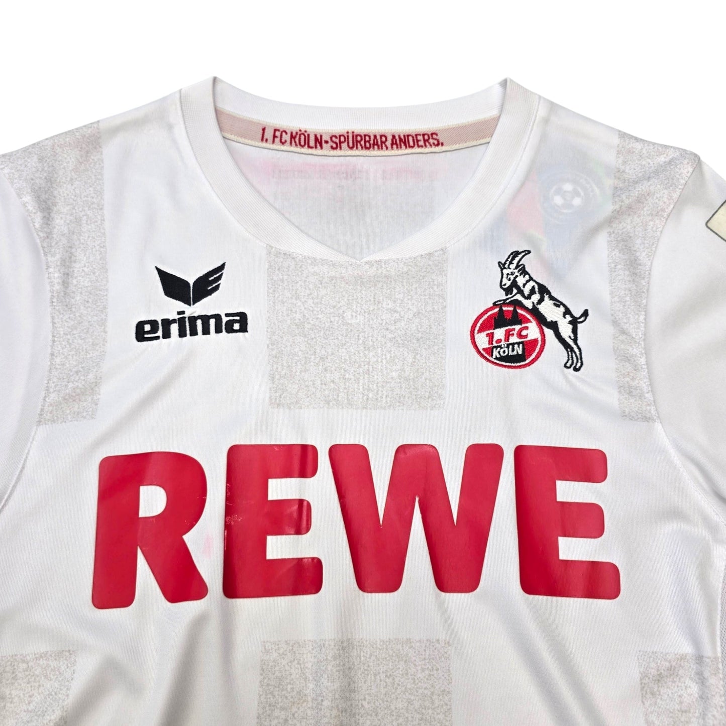 2016/17 FC Köln Home Football Shirt (S) Erima