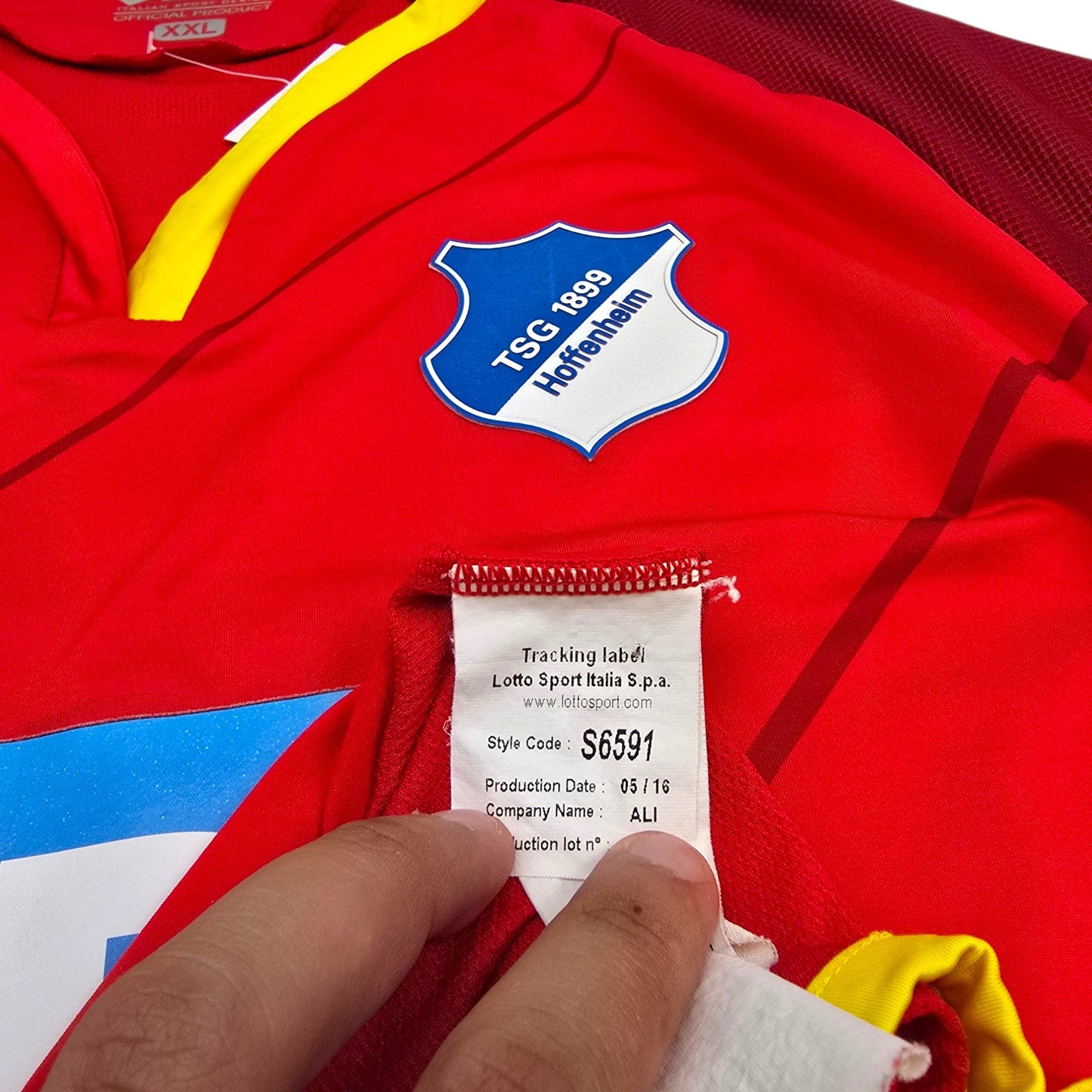2016/17 Hoffenheim Third Football Shirt (2XL) Lotto #27 Kramaric