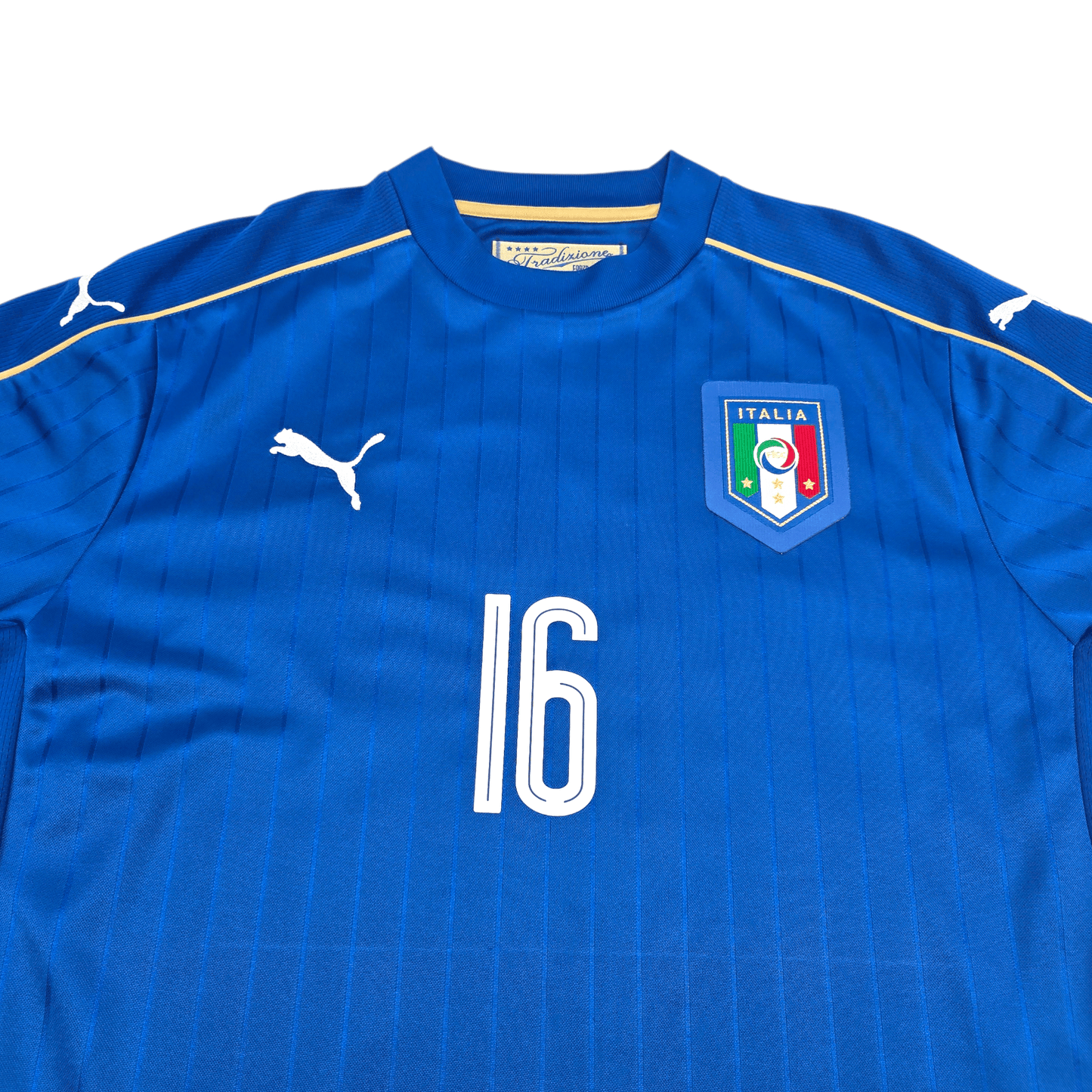 2016/17 Italy Home Football Shirt (L) Puma #16 De Rossi