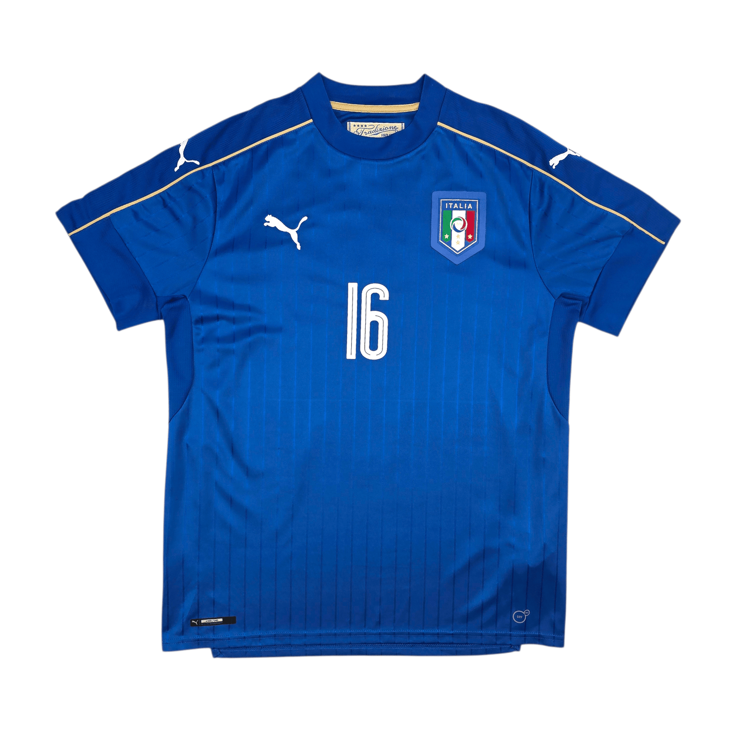 2016/17 Italy Home Football Shirt (L) Puma #16 De Rossi