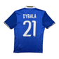 2016/17 Juventus Away Football Shirt (S) Adidas #21 Dybala
