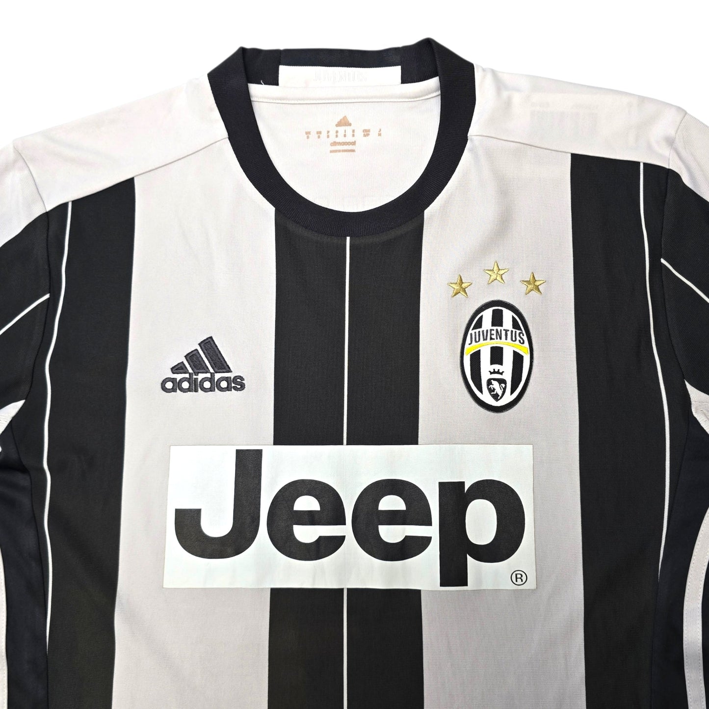 2016/17 Juventus Home Football Shirt (S) Adidas #9 Higuain