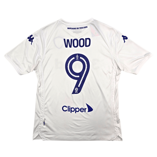 2016/17 Leeds United Home Football Shirt (XL) Kappa #9 Wood