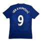 2016/17 Manchester United Away Football Shirt (S) Adidas #9 Ibrahimovic